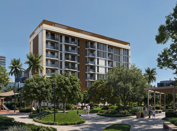 Детские площадки и Центральный парк почти на 30 000 м²