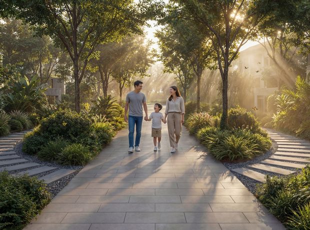 A 9 km wellness loop and 20 km of cycle paths