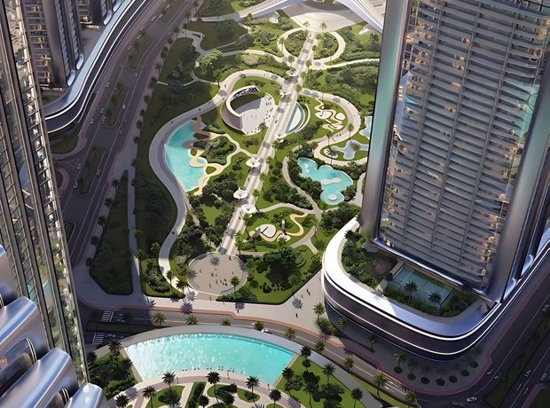 حديقة مركزية بمساحة 65,000 م²